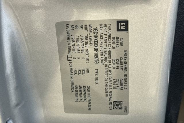 2013 Chevrolet Silverado 2500 HD Base