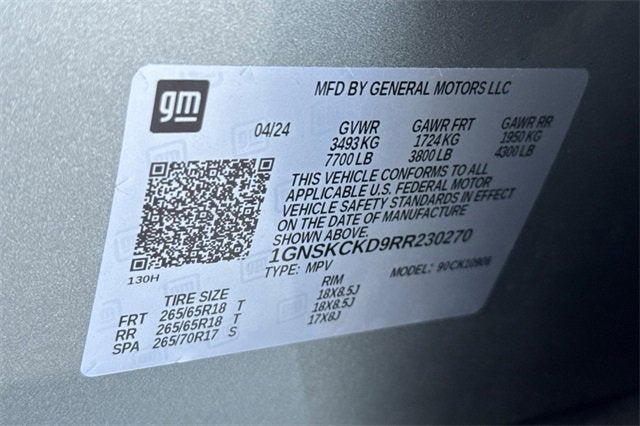 2024 Chevrolet Suburban 4WD LT