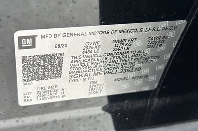 2020 GMC Terrain FWD SLE