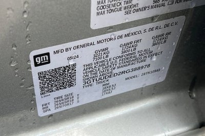 2024 GMC Sierra 1500 Crew Cab Short Box 4-Wheel Drive SLT