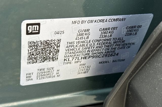 2025 Chevrolet Trax FWD 4dr LT