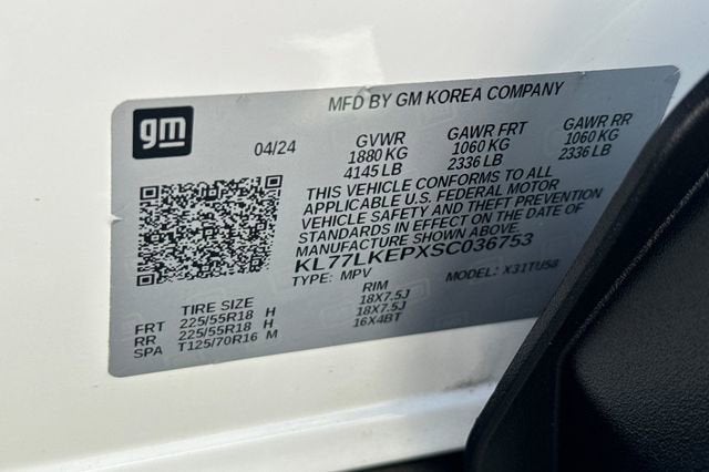 2025 Chevrolet Trax FWD 4dr ACTIV