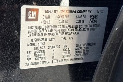 2022 Chevrolet Trailblazer FWD 4dr LS