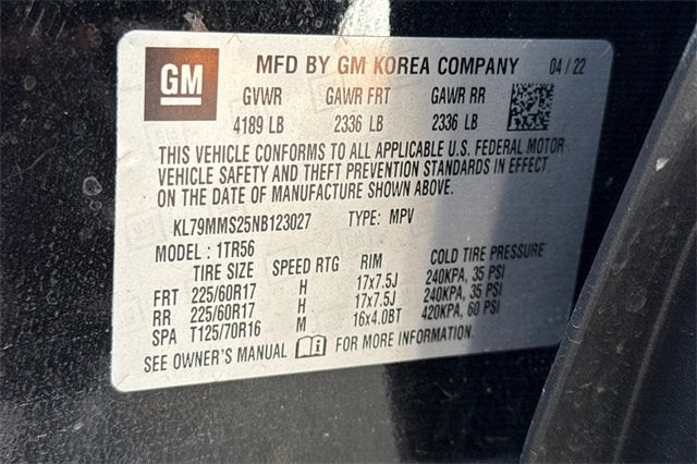 2022 Chevrolet Trailblazer FWD 4dr LS