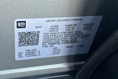 2026 Chevrolet Trailblazer FWD 4dr LT