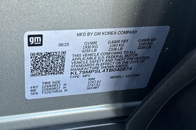 2026 Chevrolet Trailblazer FWD 4dr LT