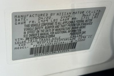 2022 Nissan Kicks SV