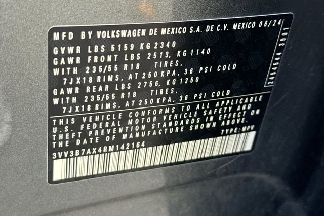 2024 Volkswagen Tiguan 2.0T SE SE