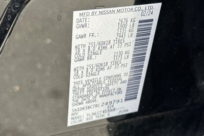 2024 Nissan Pathfinder SV