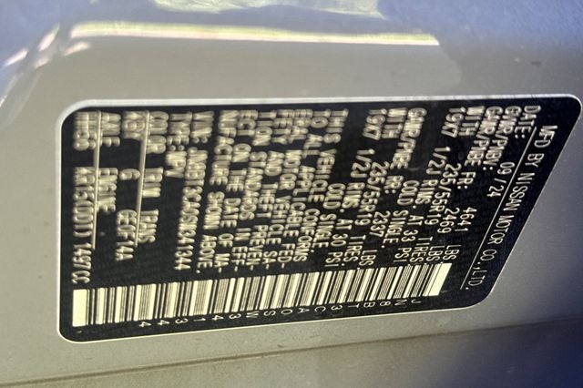 2025 Nissan Rogue SL SL PREMIUM & TECH PKG