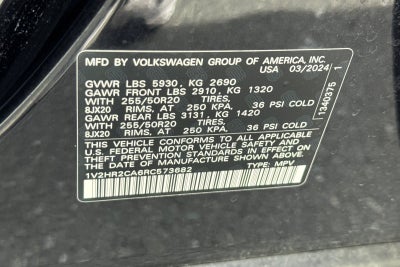 2024 Volkswagen Atlas 2.0T SE w/Technology