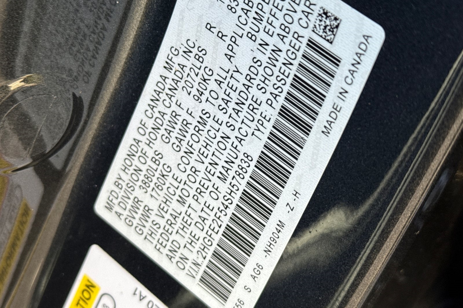 2025 Honda Civic Sport SPORT