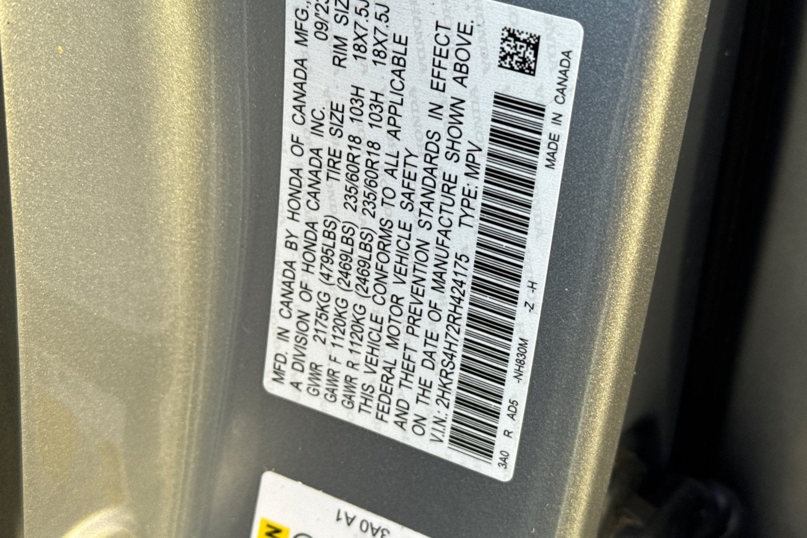 2024 Honda CR-V EX-L