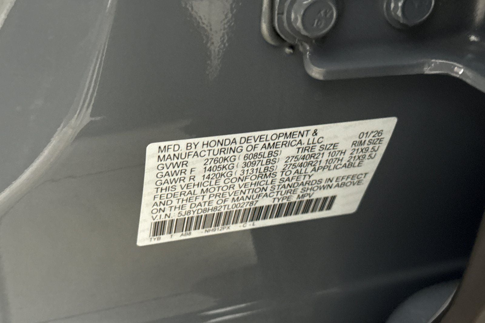 2026 Acura MDX Type S with Advance Package