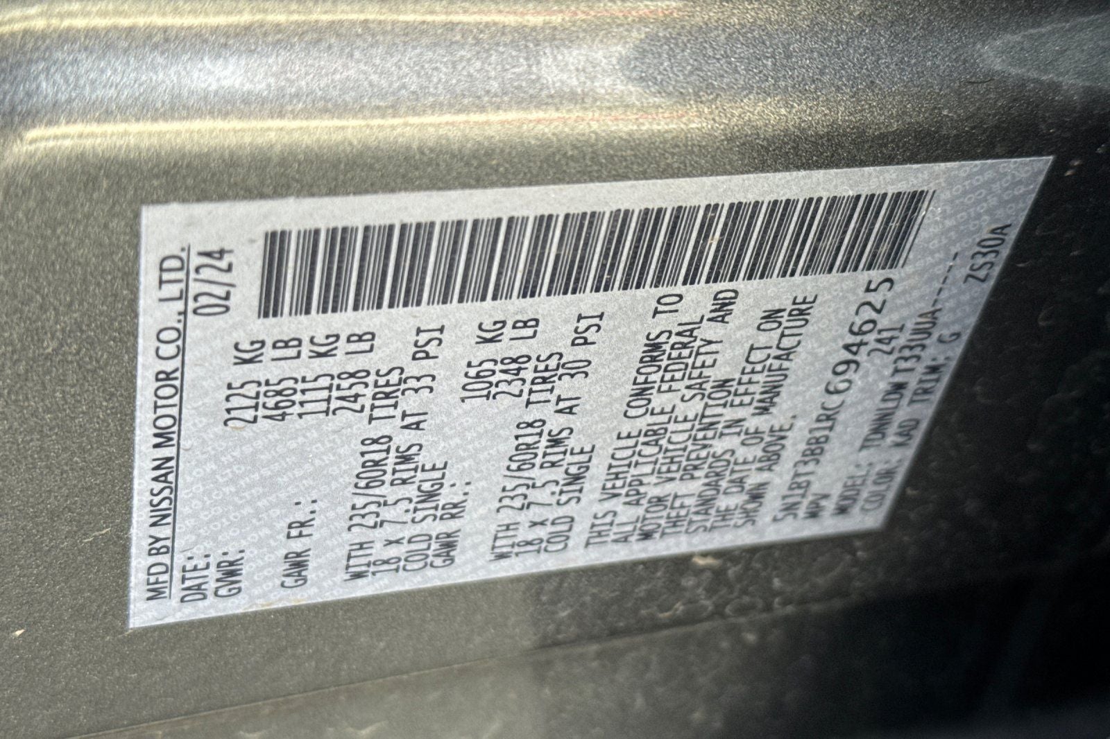 2024 Nissan Rogue SV