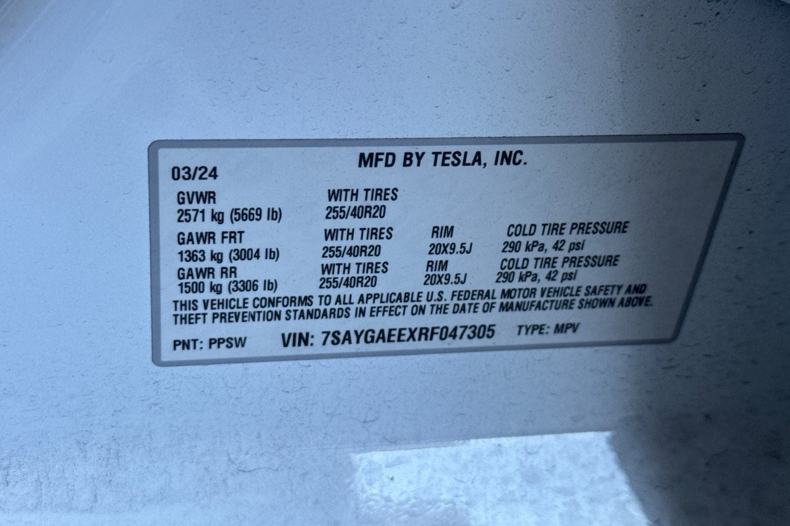 2024 Tesla Model Y Long Range
