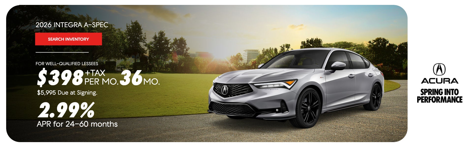 2026 Integra A-Spec
