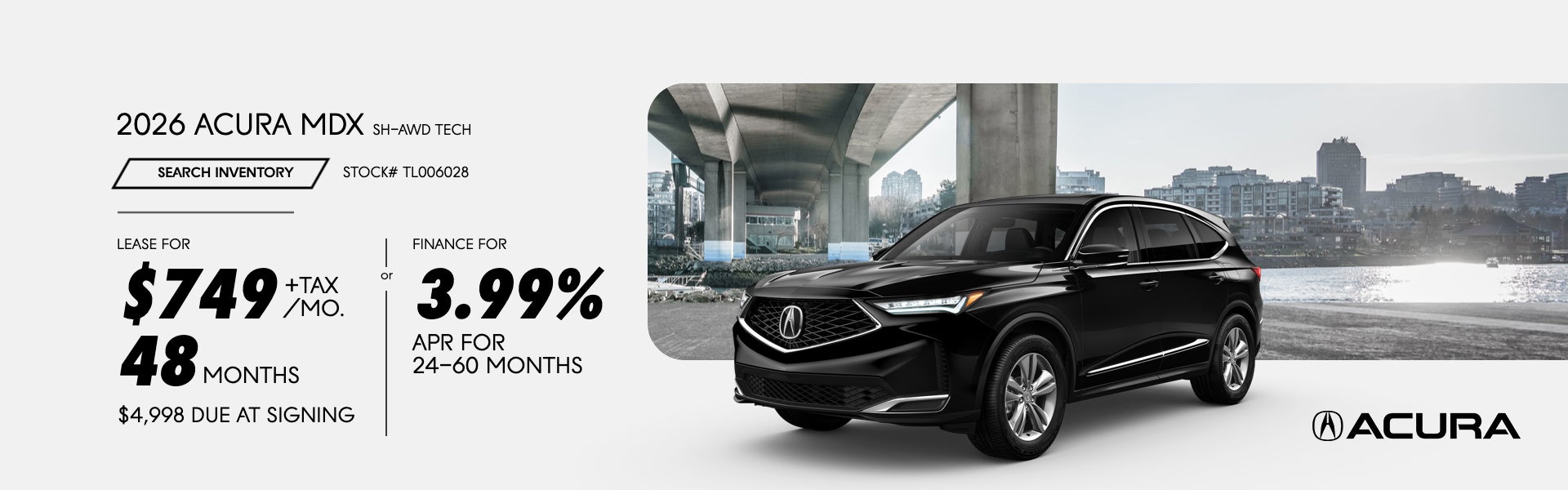 2026 ACURA MDX SH-AWD TECH