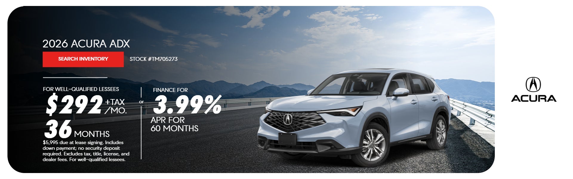2026 ACURA ADX AWD