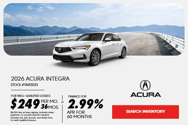 2026 ACURA INTEGRA