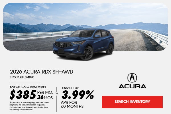 2026 ACURA RDX SH-AWD