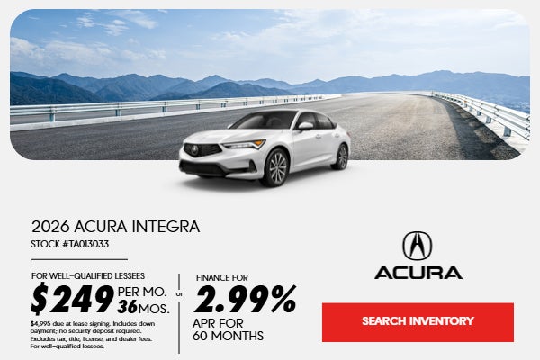 2026 ACURA INTEGRA
