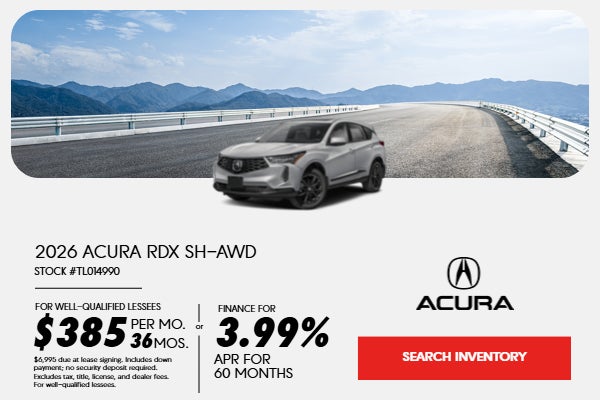 2026 ACURA RDX SH-AWD