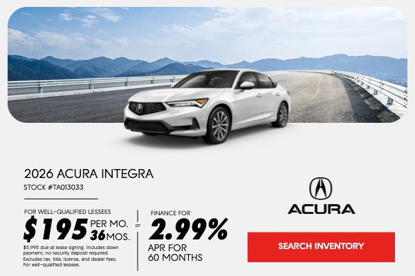 2026 ACURA INTEGRA