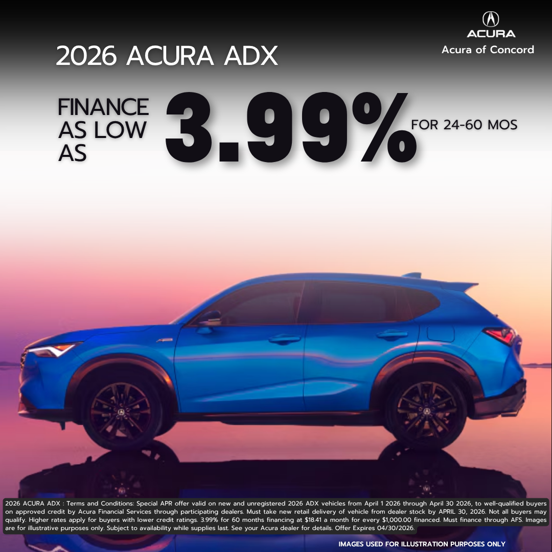 Finance as low as 3.99% for 24-60 mos